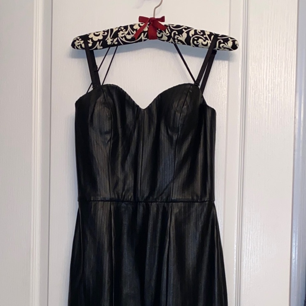 Black Strapless Dress